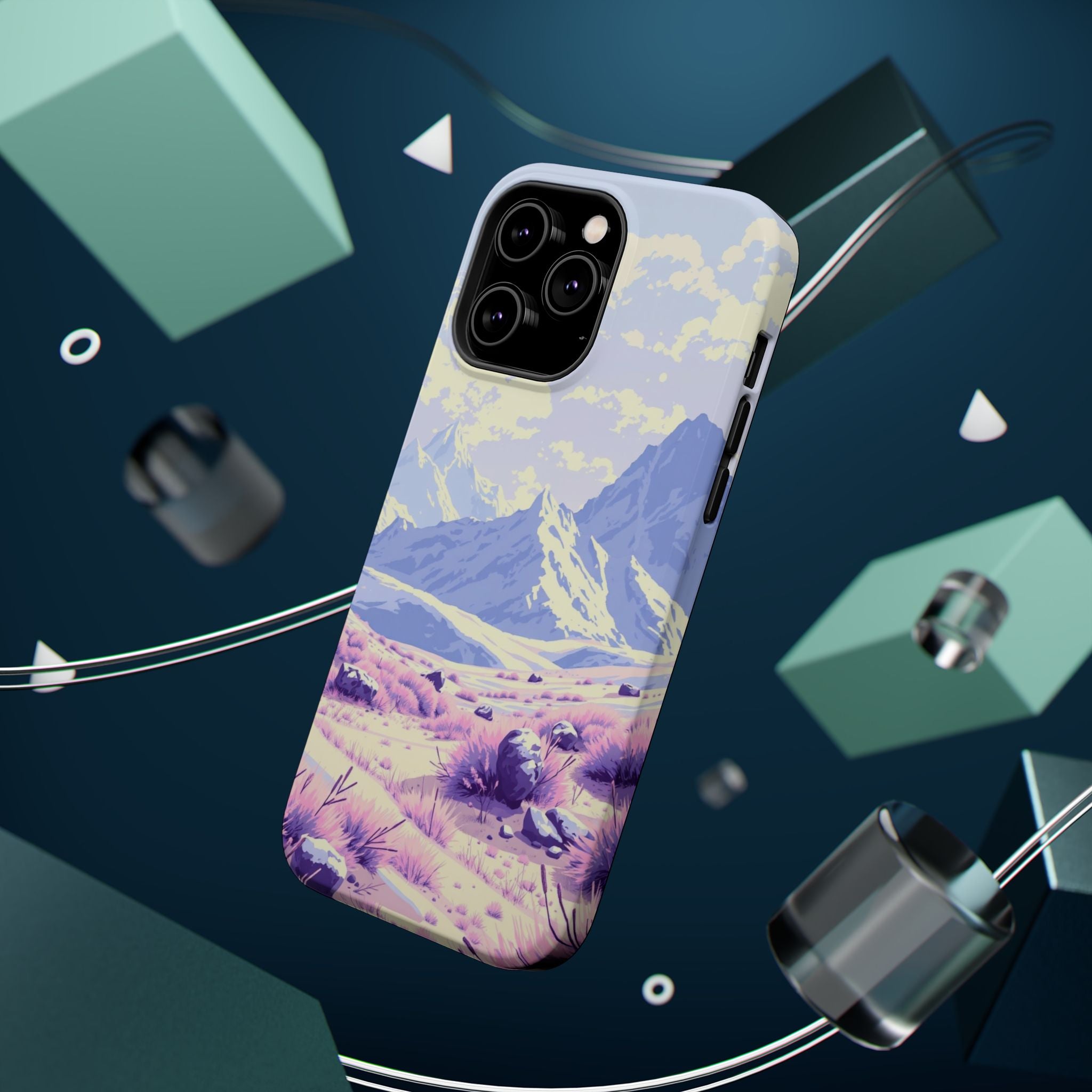 iPhone Arctic Tundra Cinematic Art Bold Modern Everyday Snap Case · iPhone Case