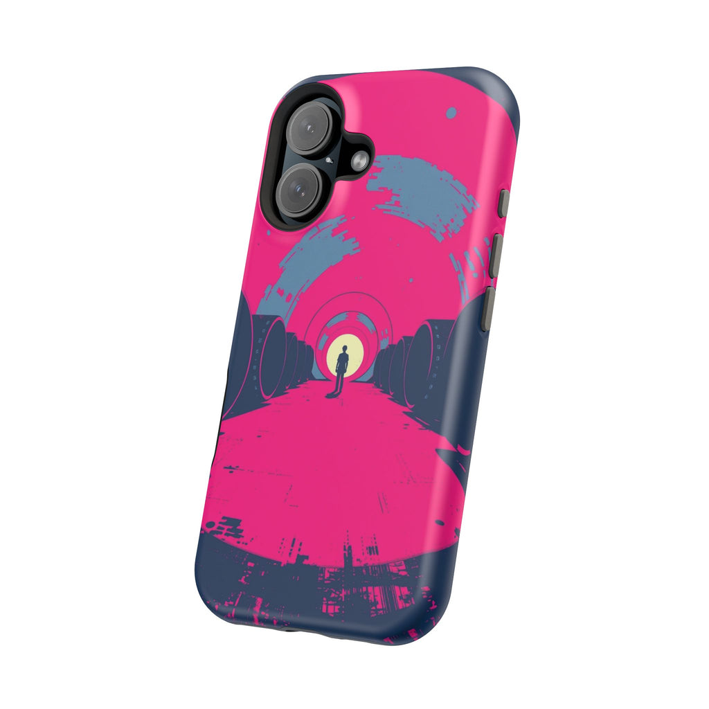 iPhone 1960s Mod Circles Bold Art Bold Modern Everyday Snap Case · iPhone Case
