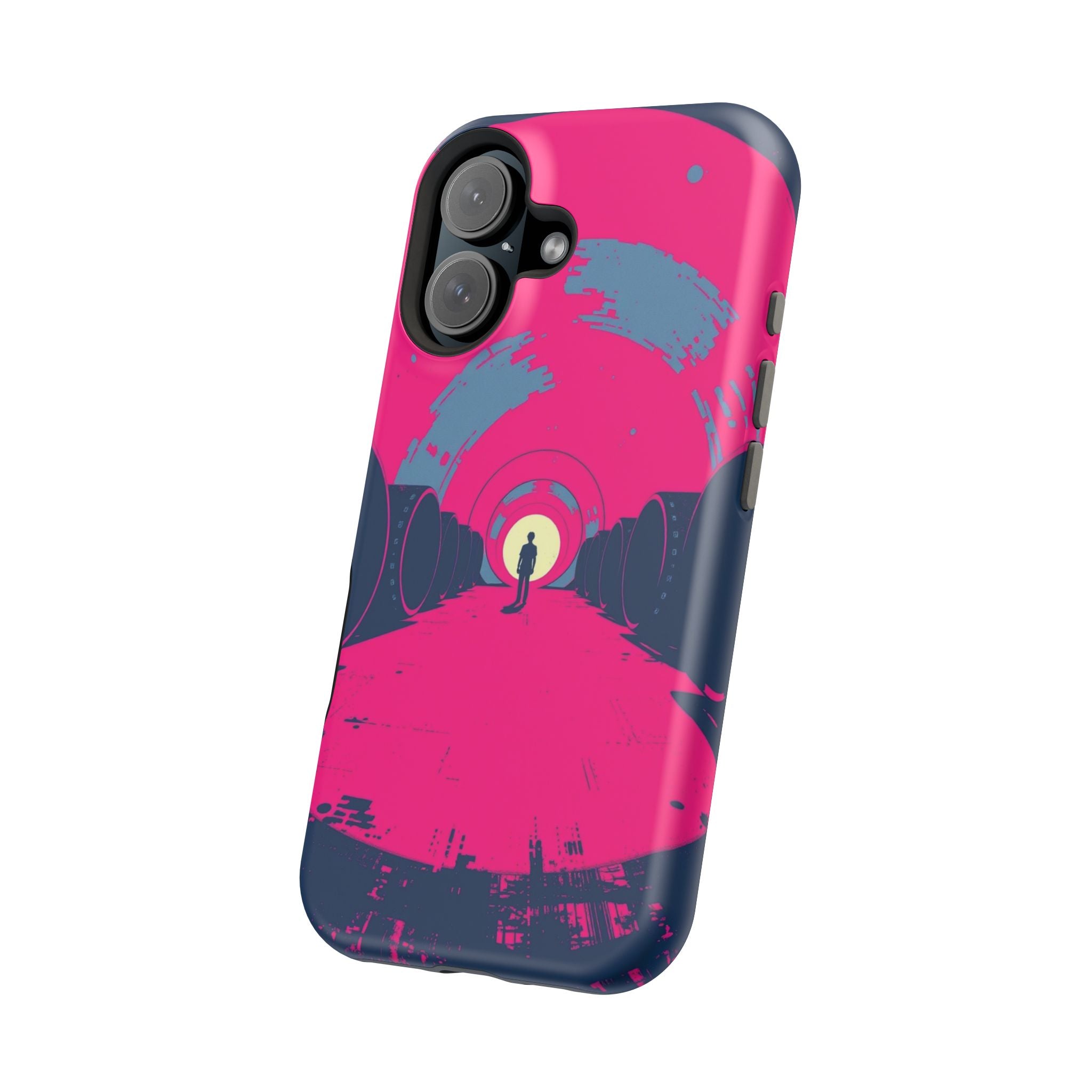 iPhone 1960s Mod Circles Bold Art Bold Modern Everyday Snap Case · iPhone Case