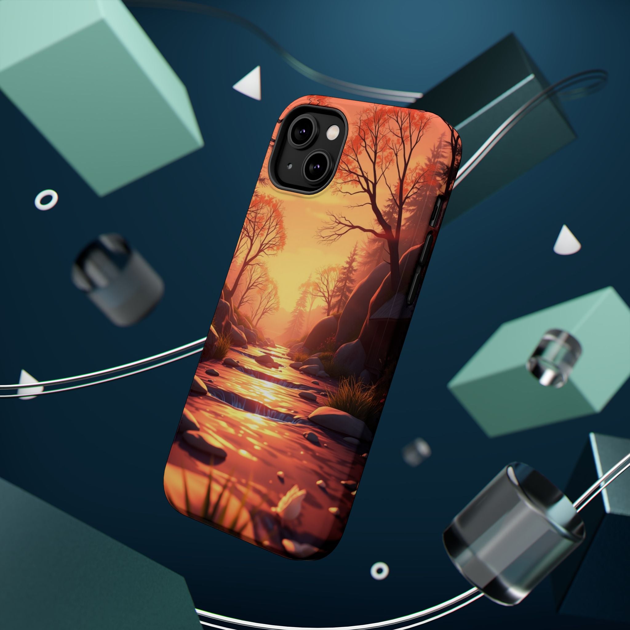 iPhone Spring Creek Mystic Art Slim Everyday Designer Case · iPhone Case