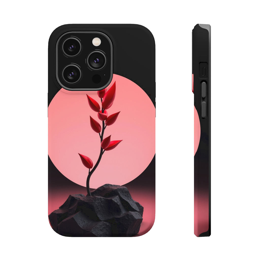 iPhone Serene Minimalist Stem Design Slim Everyday Designer Case · iPhone Case