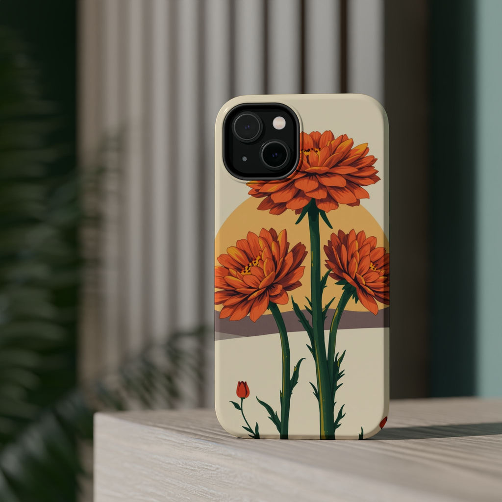 iPhone Ranunculus Stack Bold Art Bold Modern Everyday Snap Case · iPhone Case