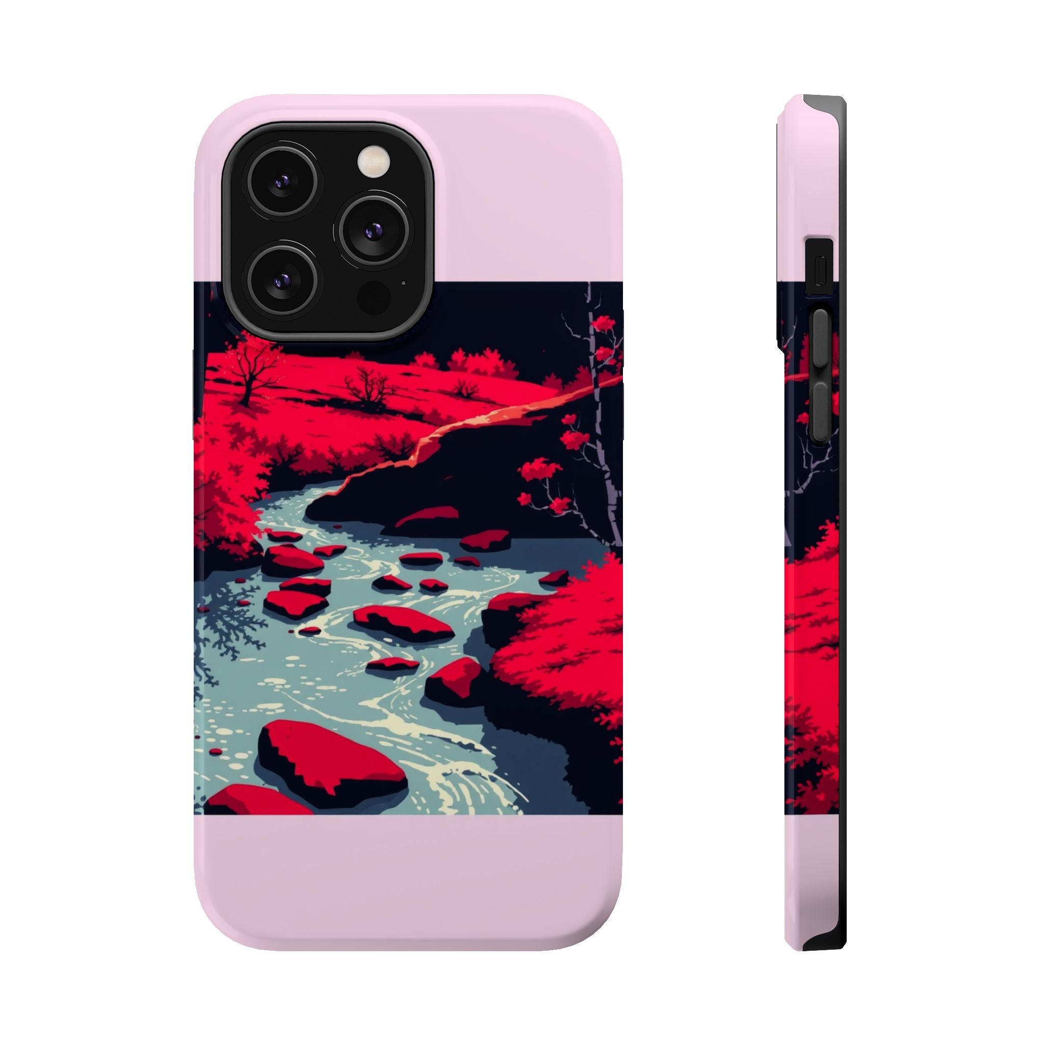 iPhone Spring Creek Cinematic Art 13 Slim Everyday Designer Case · iPhone Case