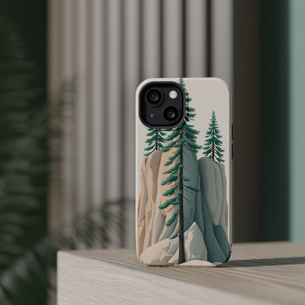 iPhone Pine Ridge Electric Art 17 Bold Modern Everyday Snap Case · iPhone Case