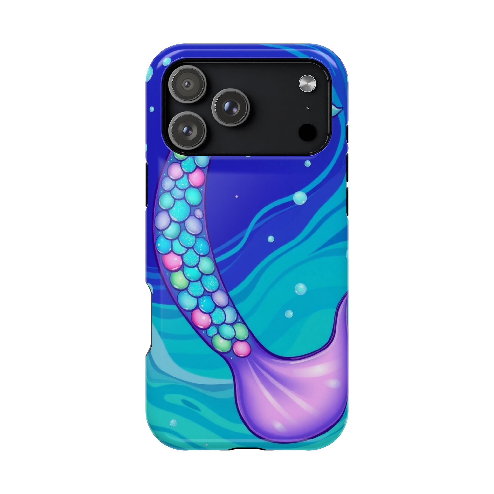 iPhone Mermaid Tail Swirl Kids Fun iPhone Phone Case Gift Artistic · iPhone Case