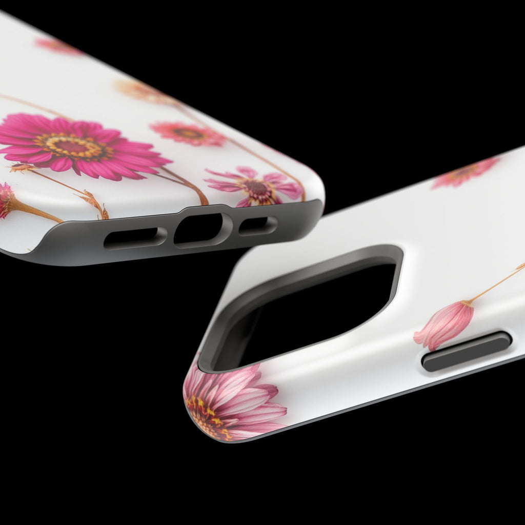 iPhone Earthy Dried Flower Flat Lay Design Slim iPhone Everyday · iPhone Case
