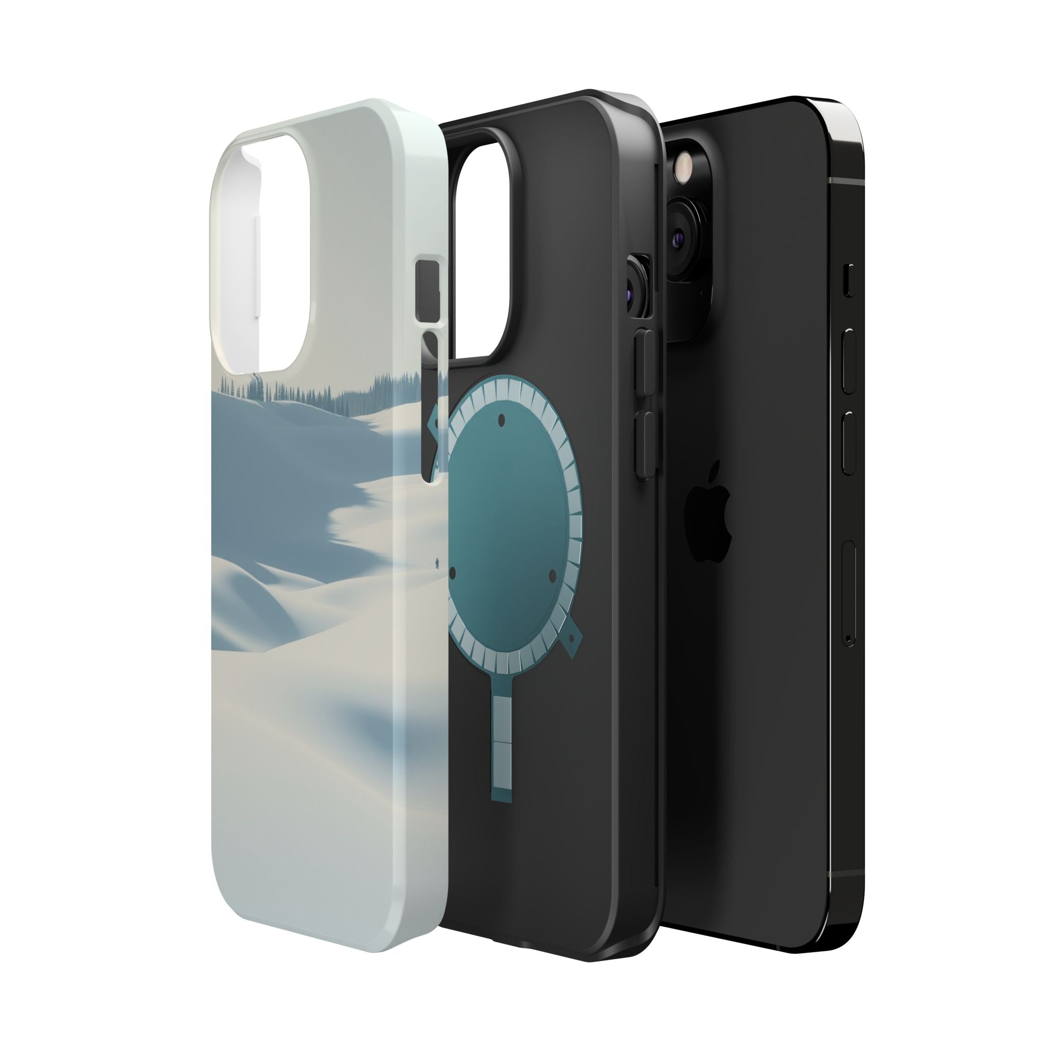 iPhone Snow Field Dreamy Design Slim Everyday Designer Case · iPhone Case