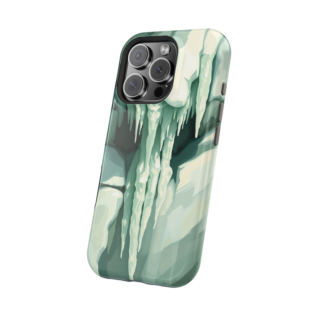 iPhone Earthy Icicle Formation Design Slim Everyday Designer Case · iPhone Case