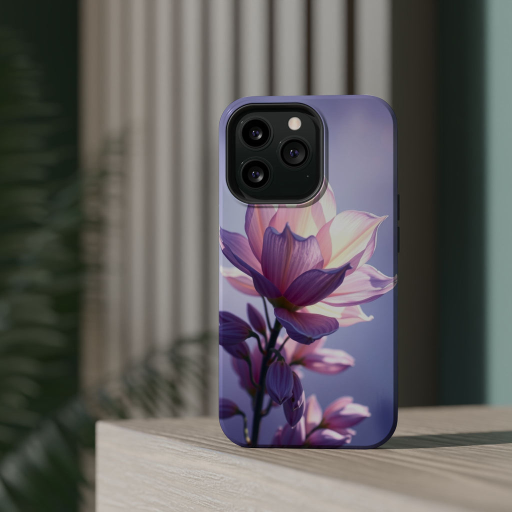 iPhone Floral Ombre Electric Art Bold Modern Everyday Snap Case · iPhone Case