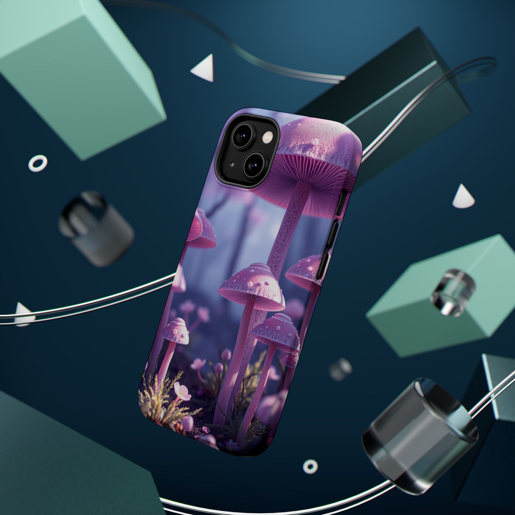 iPhone Mushroom Forest Dreamy Ethereal Slim Everyday Designer Case · iPhone Case