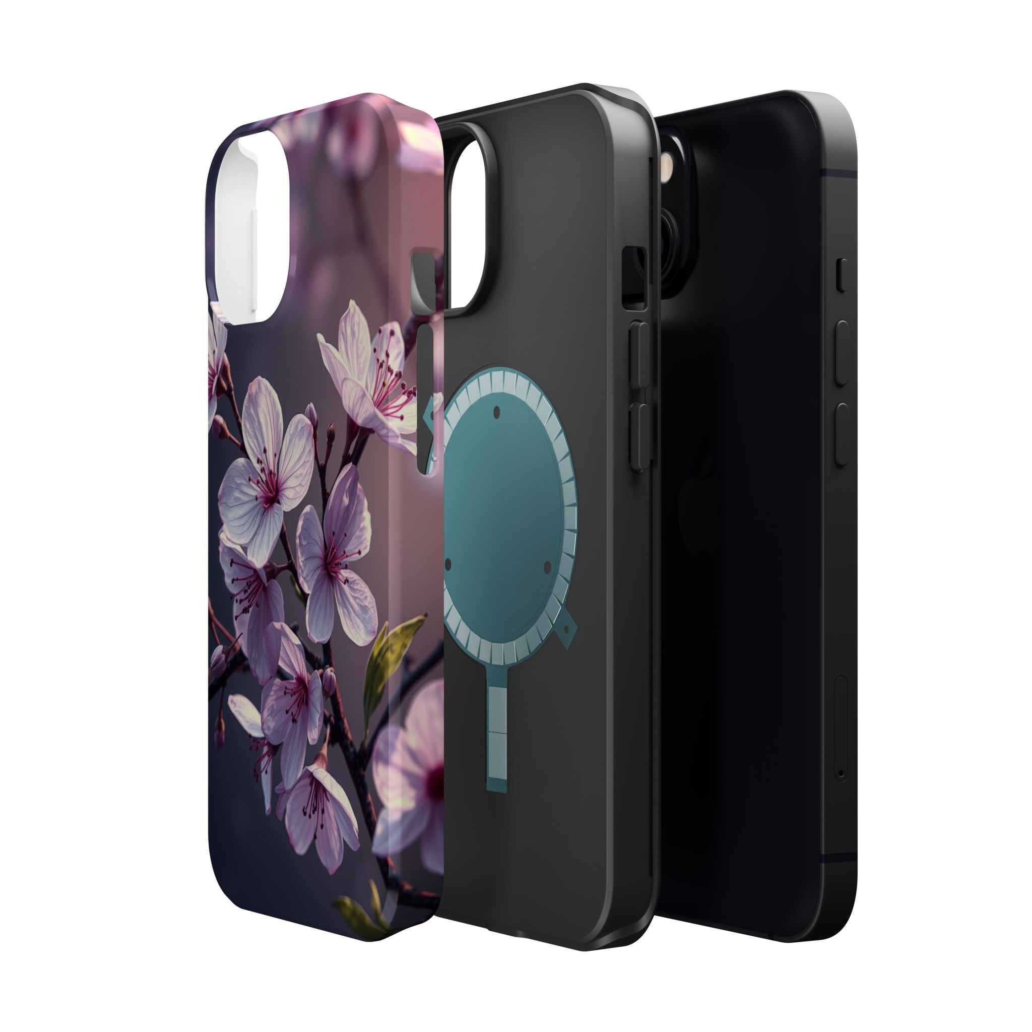 iPhone Cherry Blossom Enchanted Art Artistic Everyday Cas Slim Snap Case · iPhon