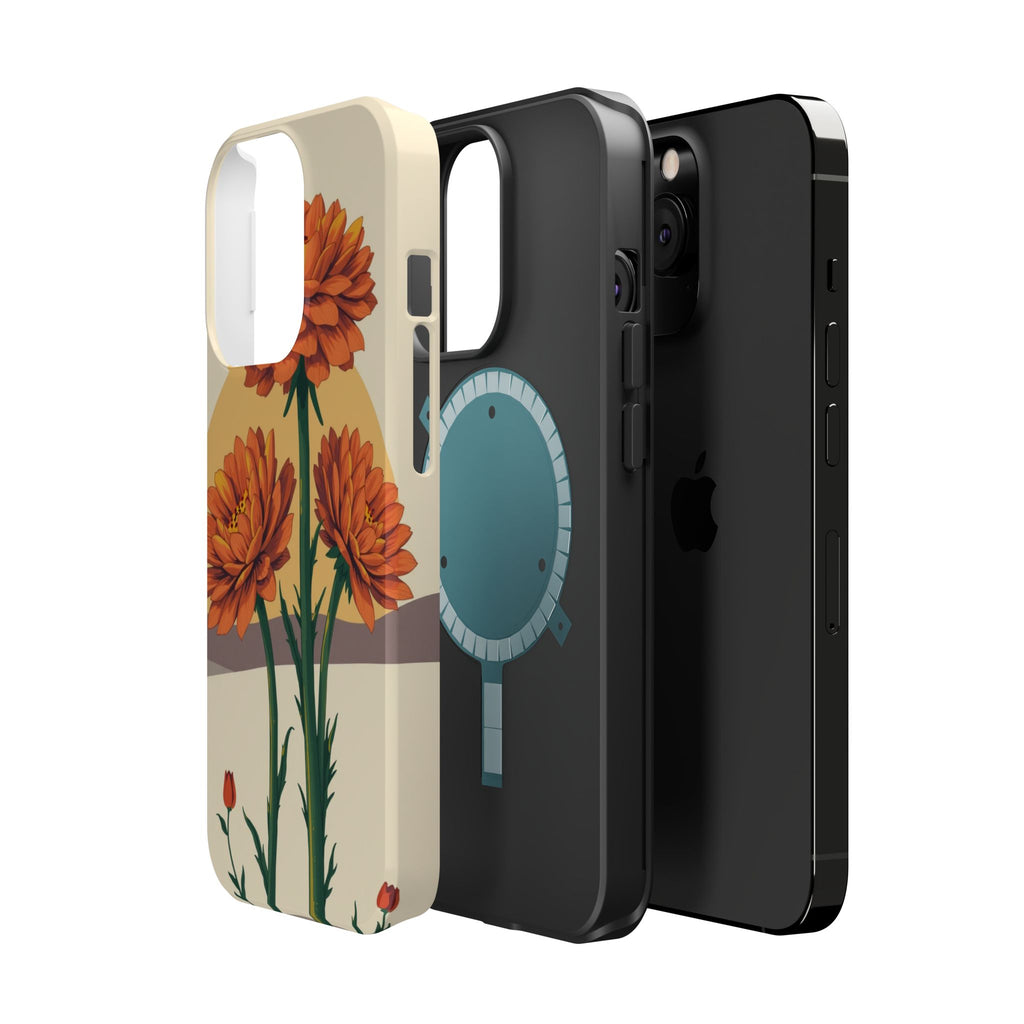 iPhone Ranunculus Stack Bold Art Bold Modern Everyday Snap Case · iPhone Case