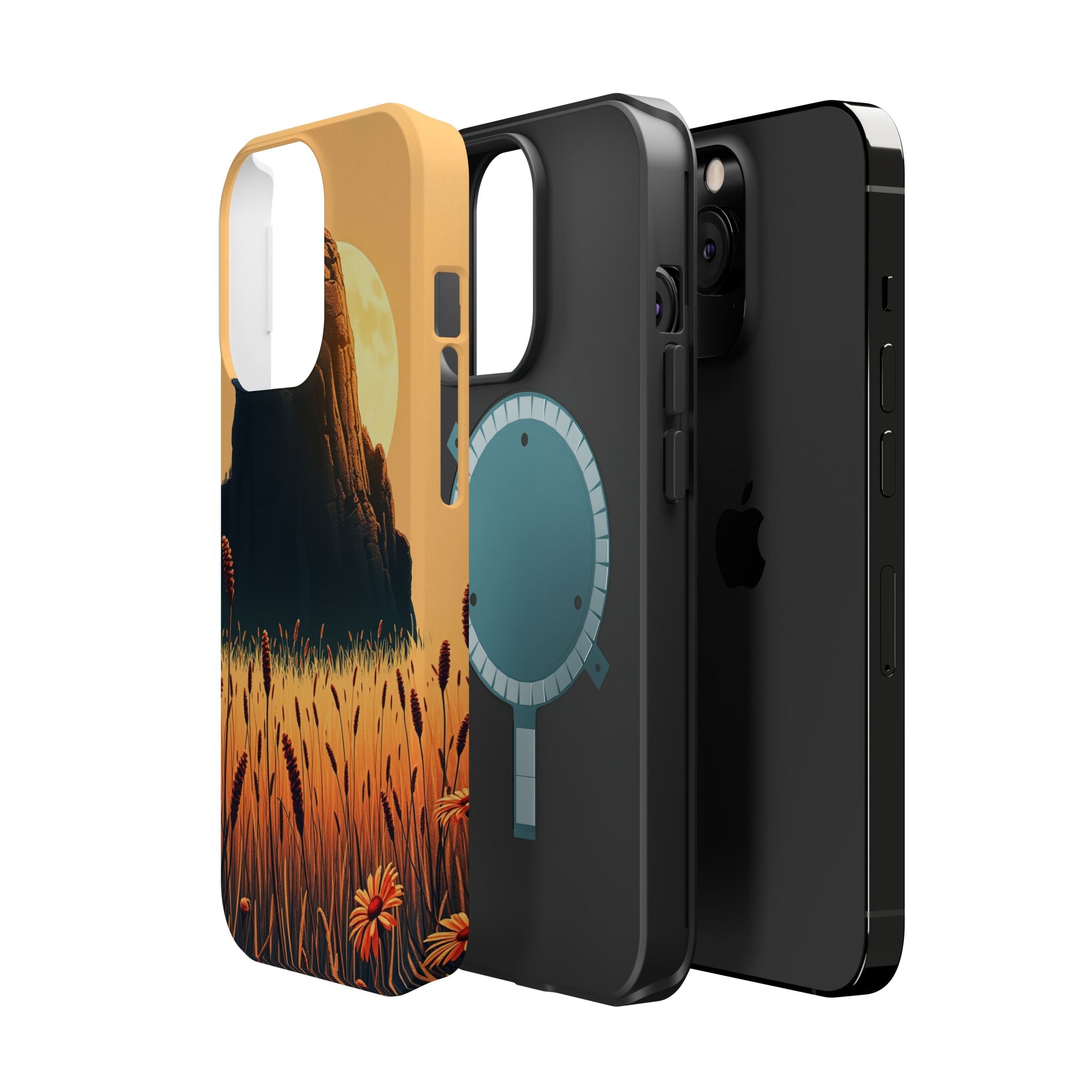 iPhone Spring Meadow Cinematic Art Clean Minimal Snap Cas Slim Snap Case · iPhon