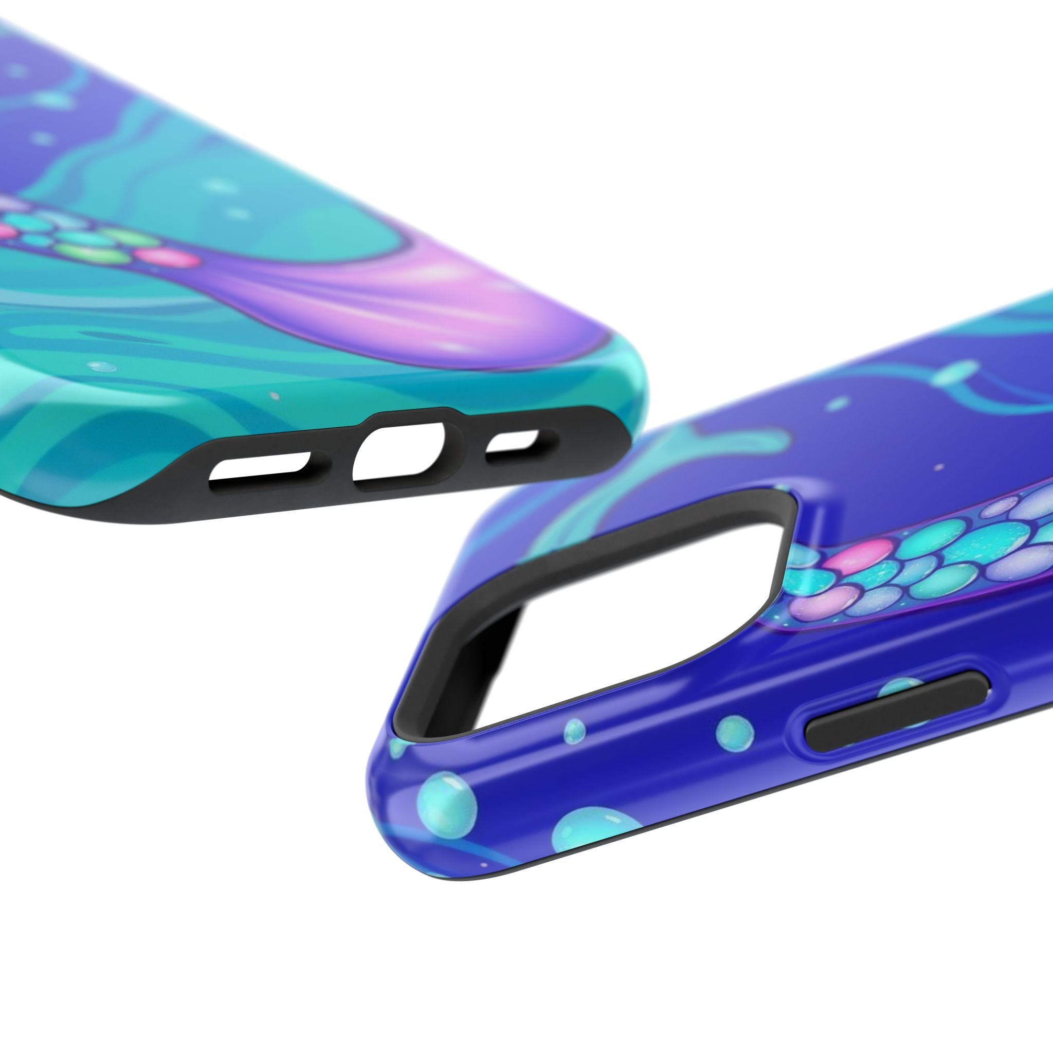 iPhone Mermaid Tail Swirl Kids Fun iPhone Phone Case Gift Artistic · iPhone Case