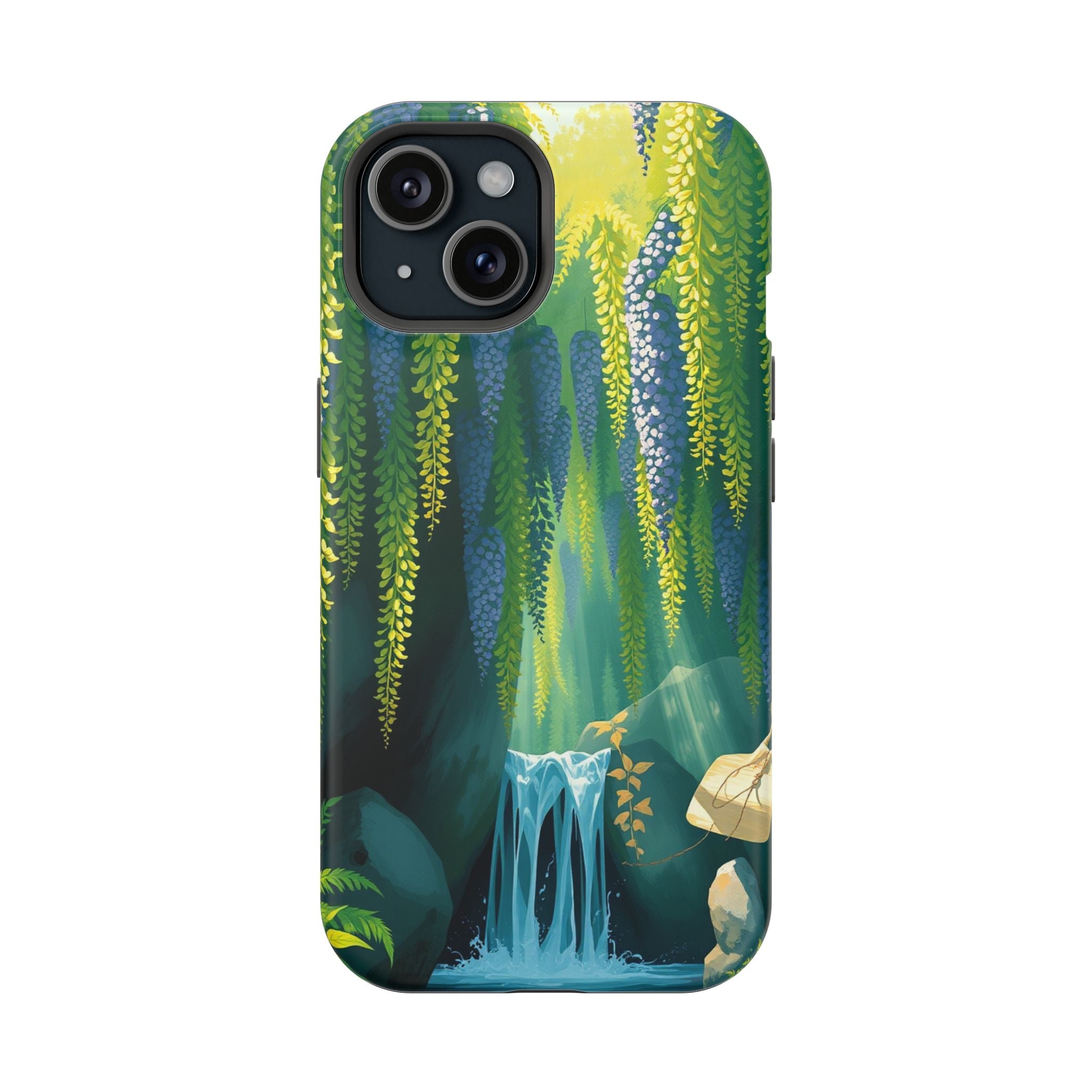 iPhone Wisteria Cascade Mystic Art Bold Modern Everyday Snap Case · iPhone Case
