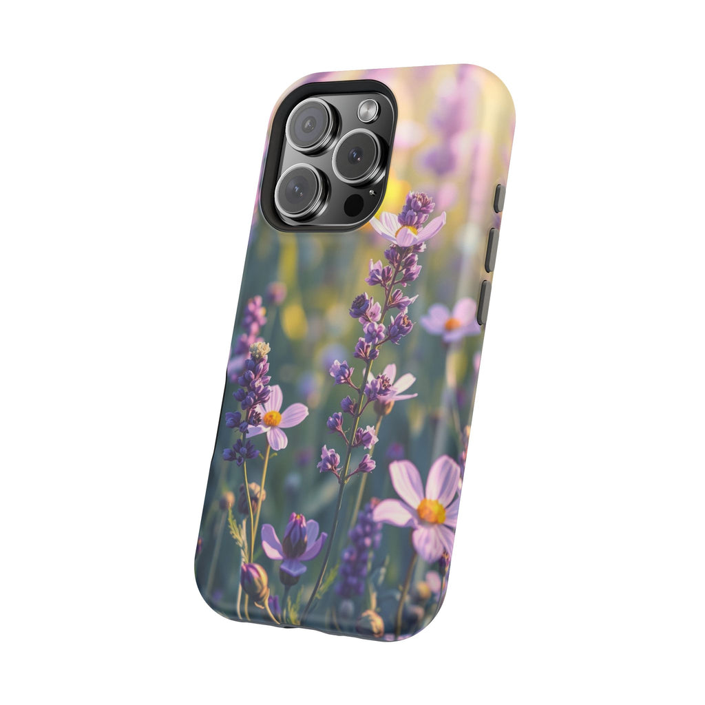iPhone Lavender And Pearl Wildflower Field Slim iPhone Everyday · iPhone Case