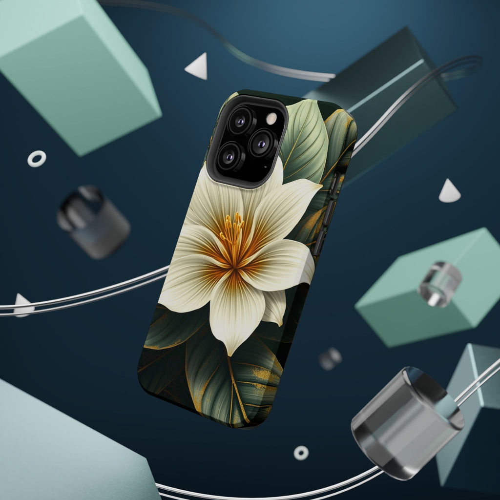 iPhone Radiant Tropical Bloom Design Slim Everyday Designer Case · iPhone Case