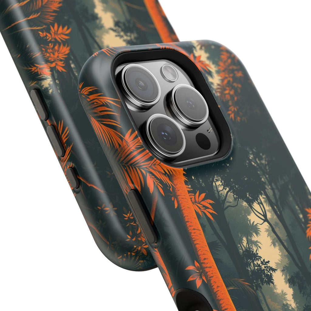 iPhone Burnt Orange And Sand Rainforest Canopy Soft iPhone Finish · iPhone Case