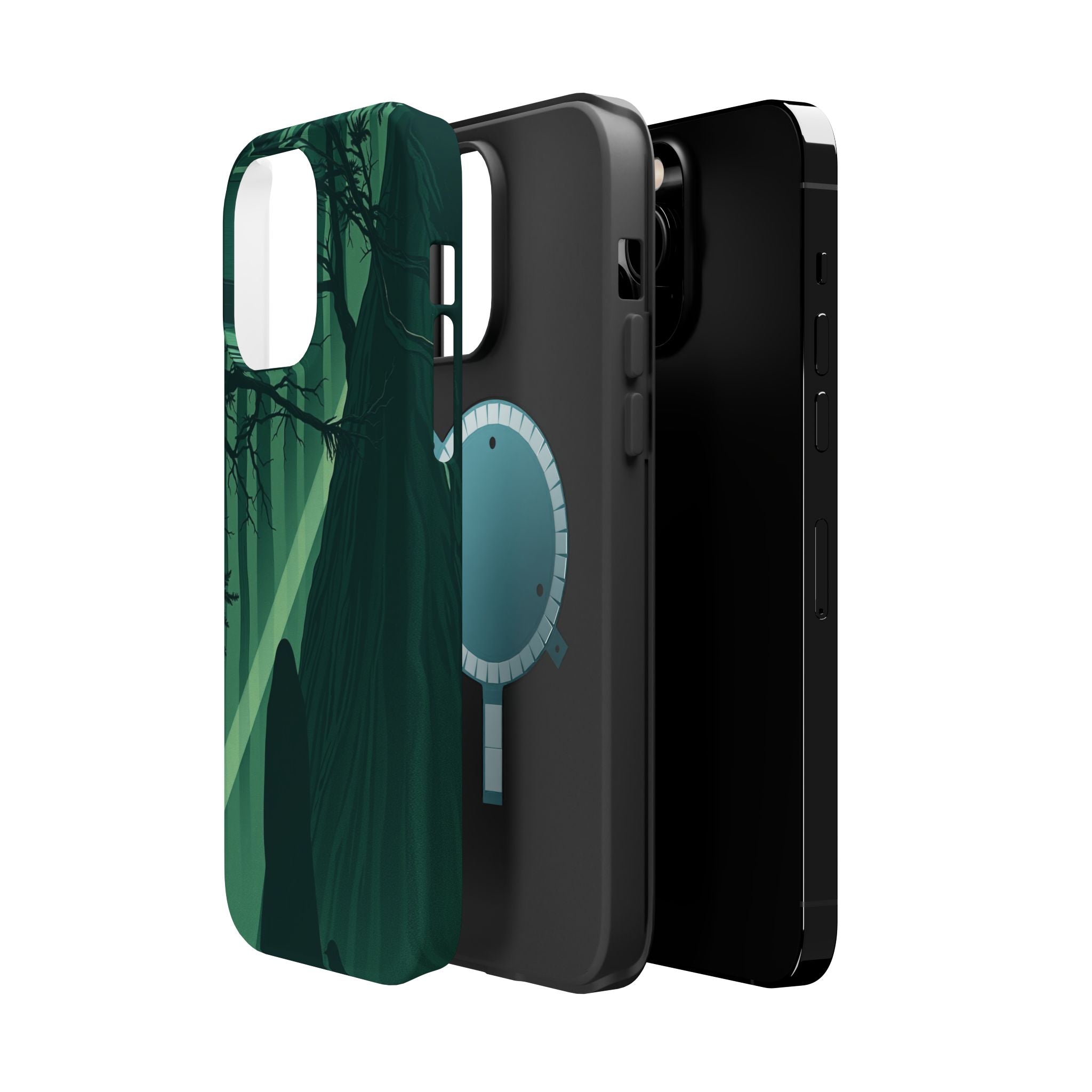 iPhone Sage And Ivory Dark Forest Spirits Slim Everyday Designer Case · iPhone C