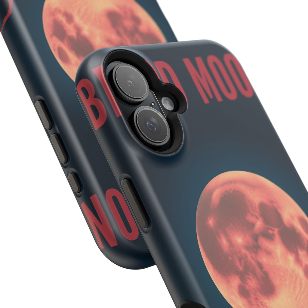 iPhone Blood Moon Rise Vintage Retro Poster Slim Everyday Designer Case · iPhone