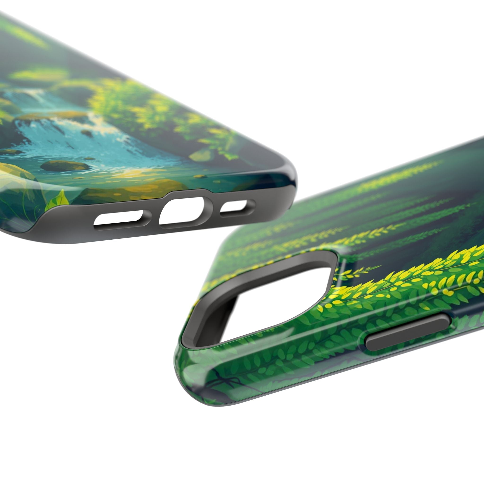 iPhone Earthy Wisteria Cascade Design Slim Everyday iPhone 13 Designer · iPhone