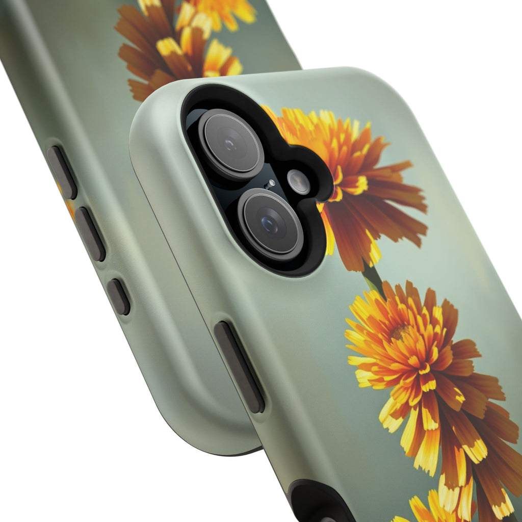 iPhone Ranunculus Stack Electric Art Slim Everyday Designer Case · iPhone Case