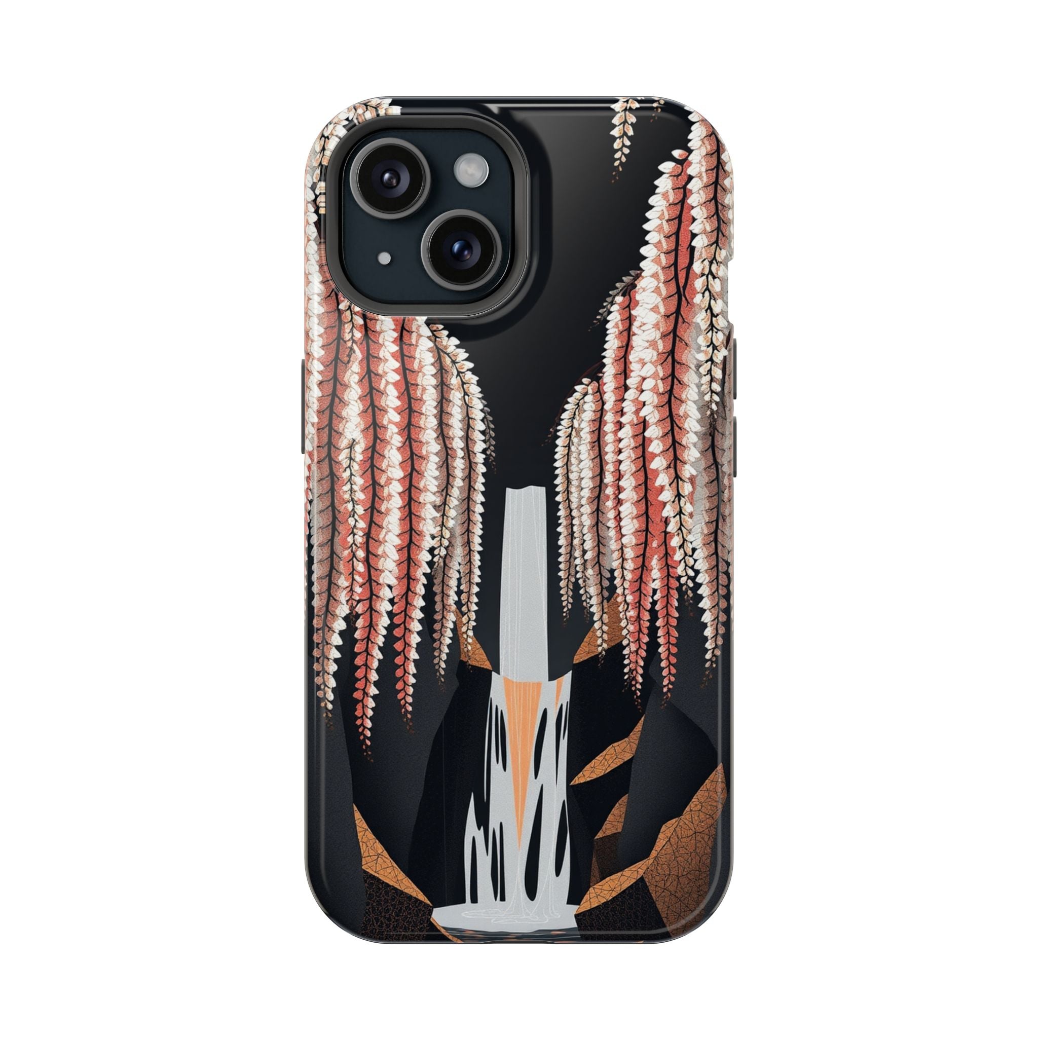 iPhone Earthy Wisteria Cascade Design Slim Everyday iPhone 10 Designer · iPhone