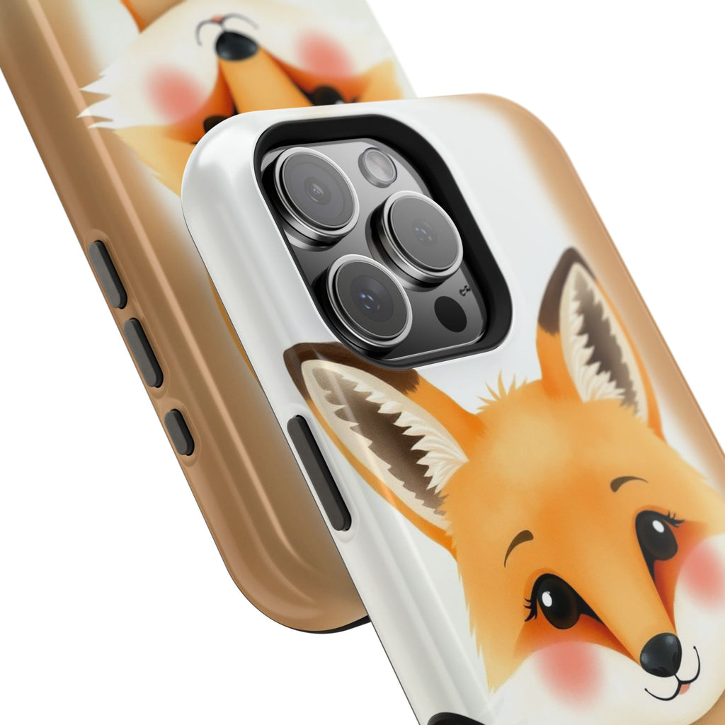 iPhone Watercolor Fox Portrait Kids Fun iPhone Phone Case Gift Slim · iPhone Cas