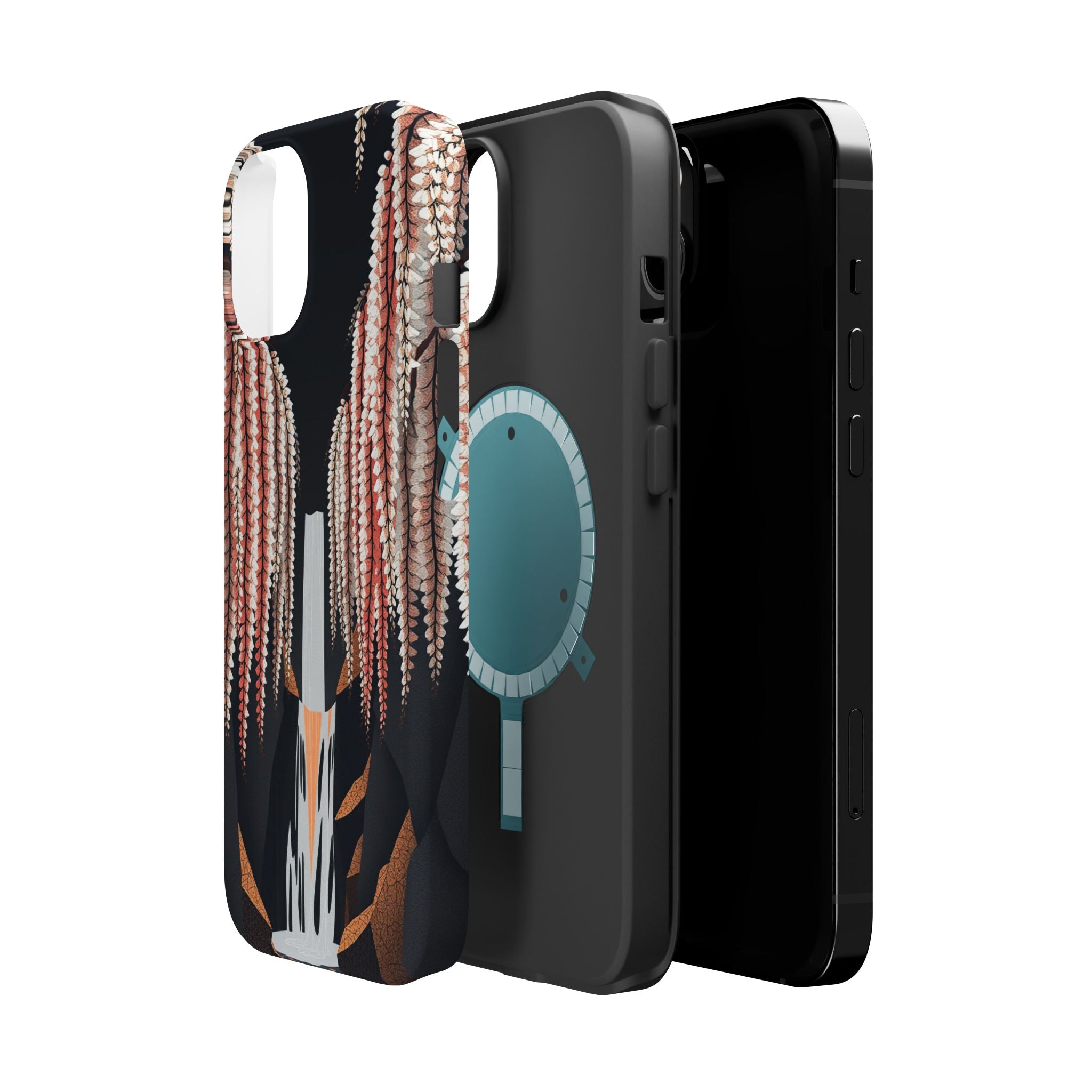 iPhone Earthy Wisteria Cascade Design Slim Everyday iPhone 10 Designer · iPhone