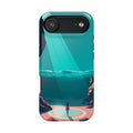 iPhone Earthy Tidal Pool Design 17 Bold Modern Everyday Snap Case · iPhone Case