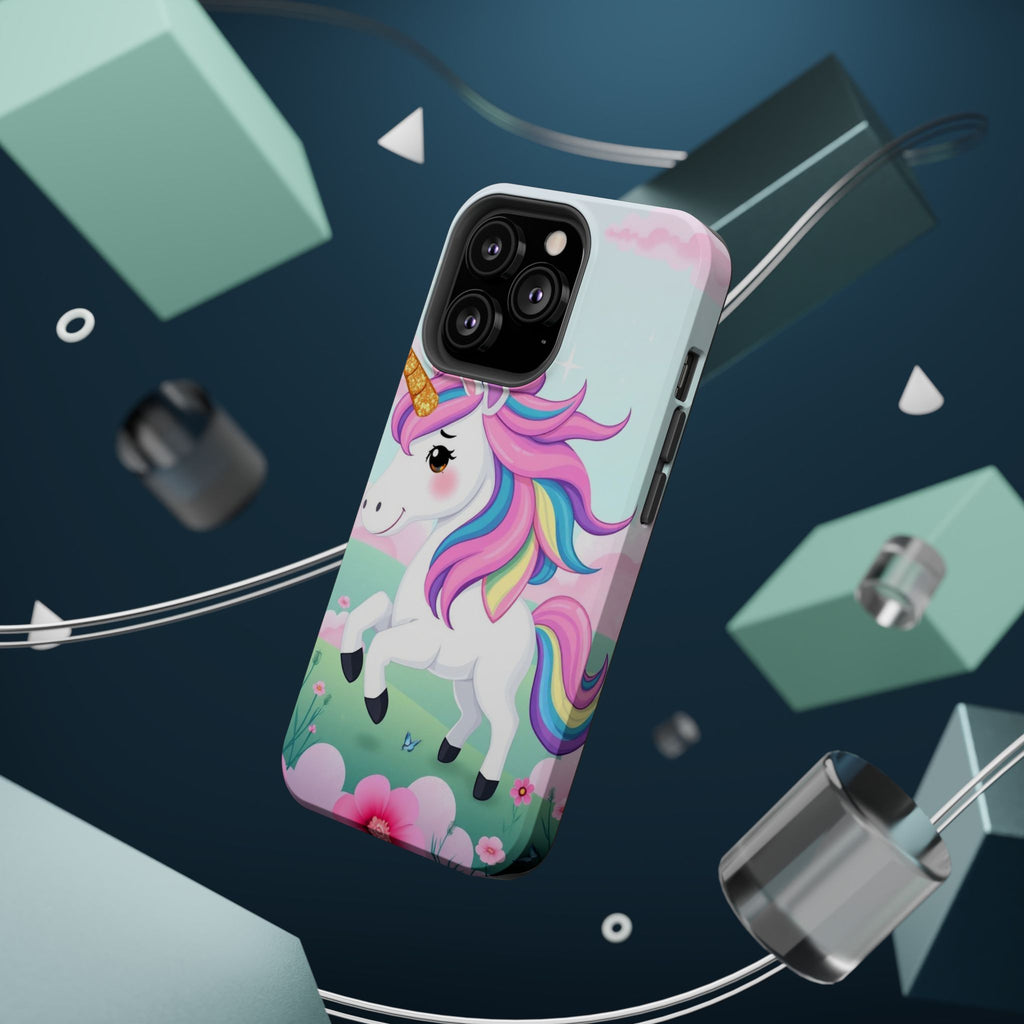 iPhone Rainbow Unicorn Kids Fun Soft iPhone Phone Case Gift Finish · iPhone Case