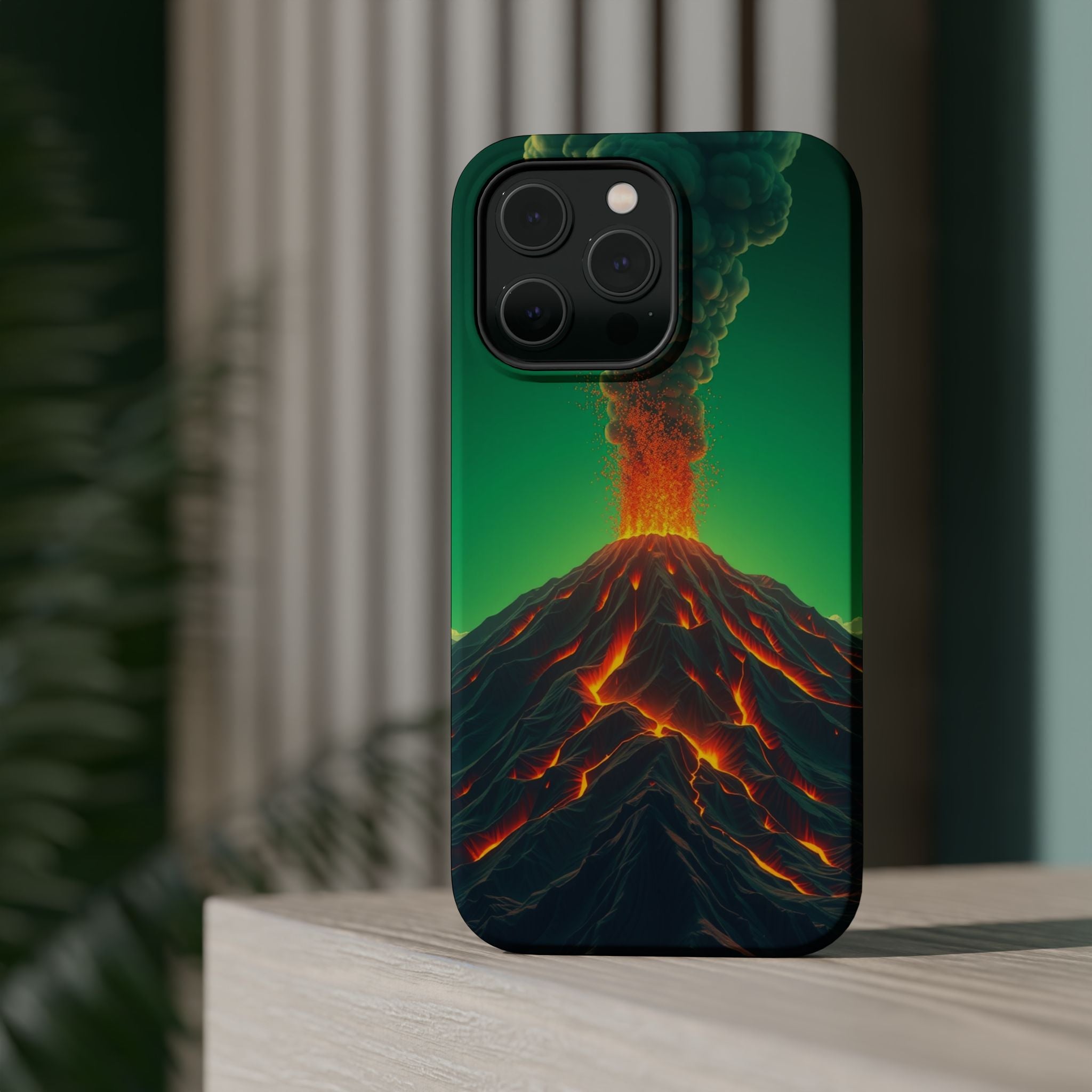 iPhone Dreamy Volcanic Eruption Design Slim Everyday Designer Case · iPhone Case