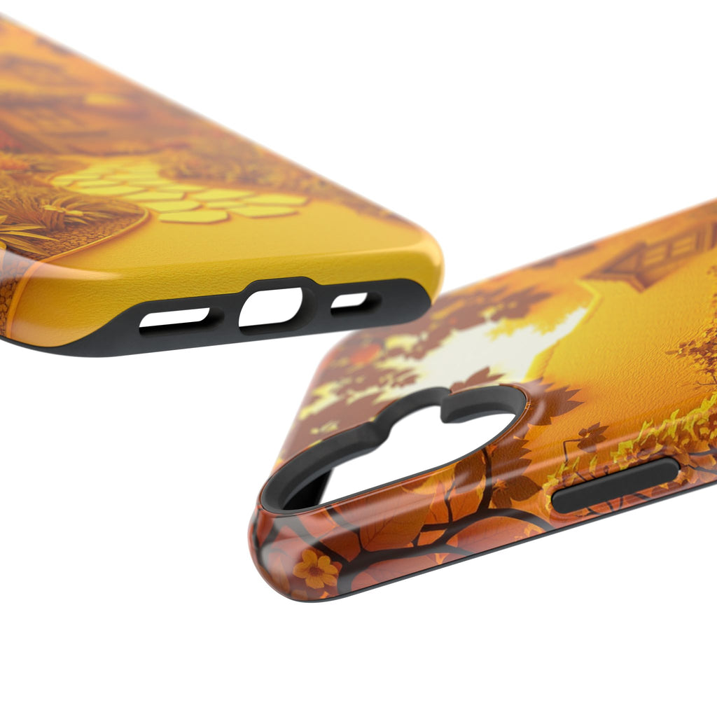 iPhone Vibrant Cottage Garden Design Slim Everyday Designer Case · iPhone Case