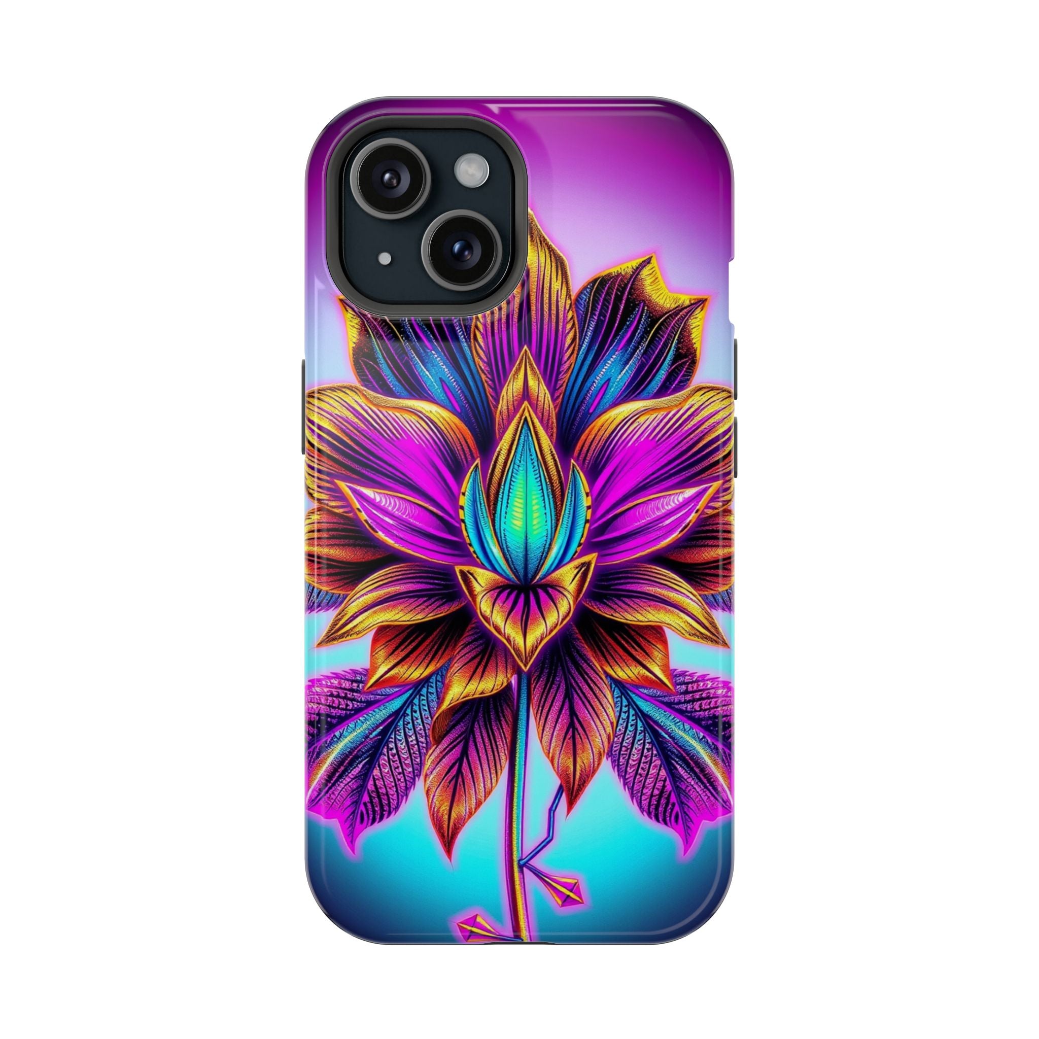 iPhone Floral Gold Foil Mystic Art Bold Modern Everyday Snap Case · iPhone Case