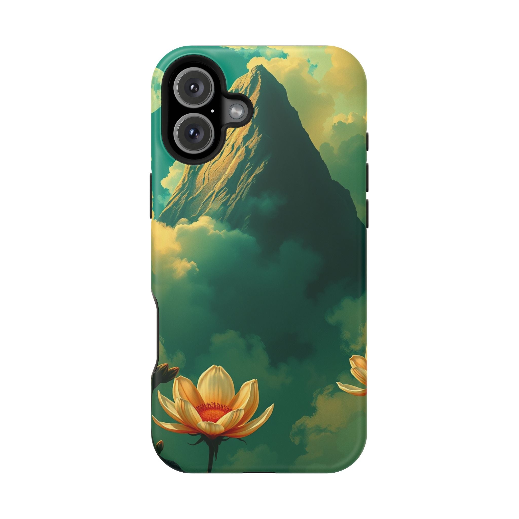 iPhone Emerald Green And Gold Night Bloomer Slim iPhone Everyday · iPhone Case