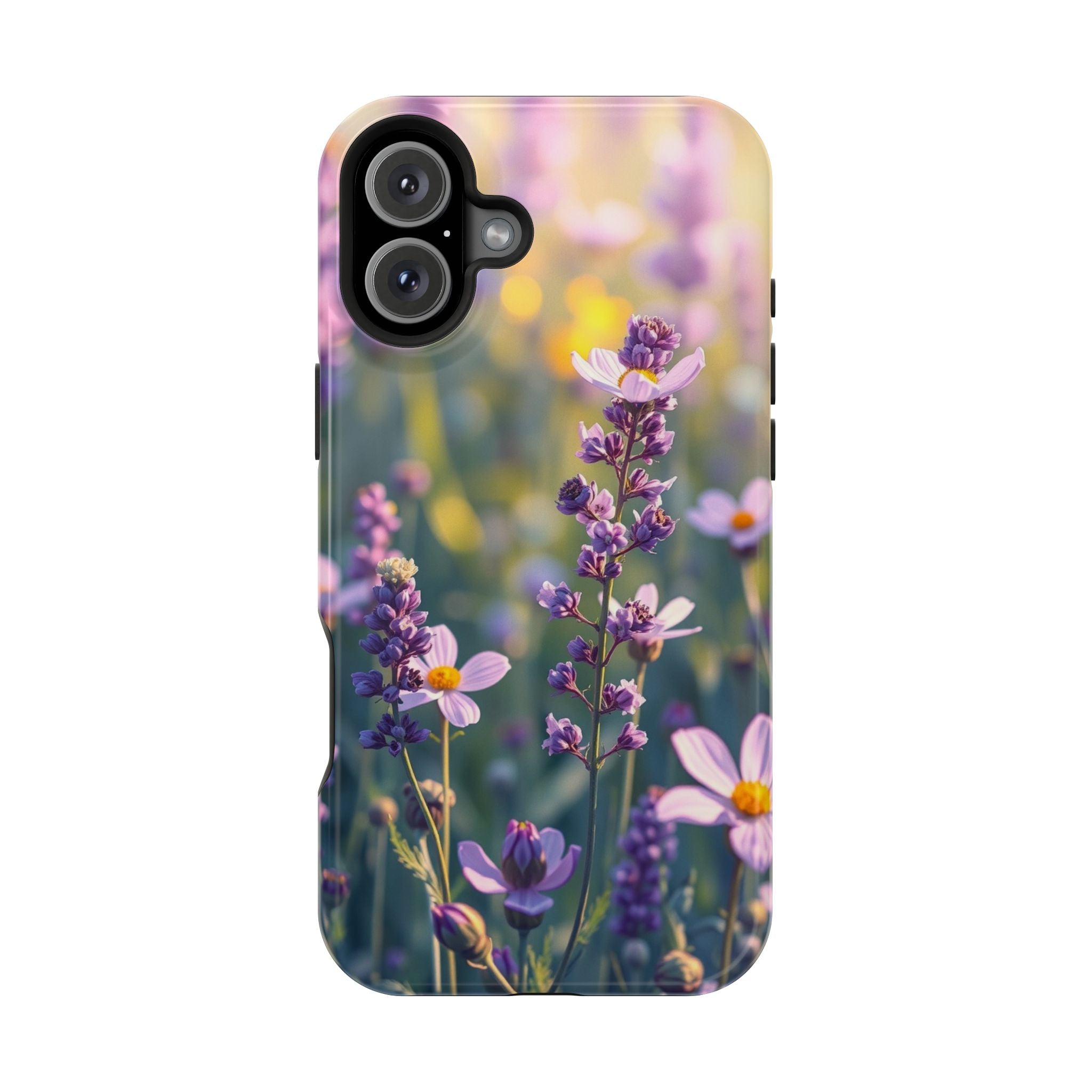iPhone Lavender And Pearl Wildflower Field Slim iPhone Everyday · iPhone Case