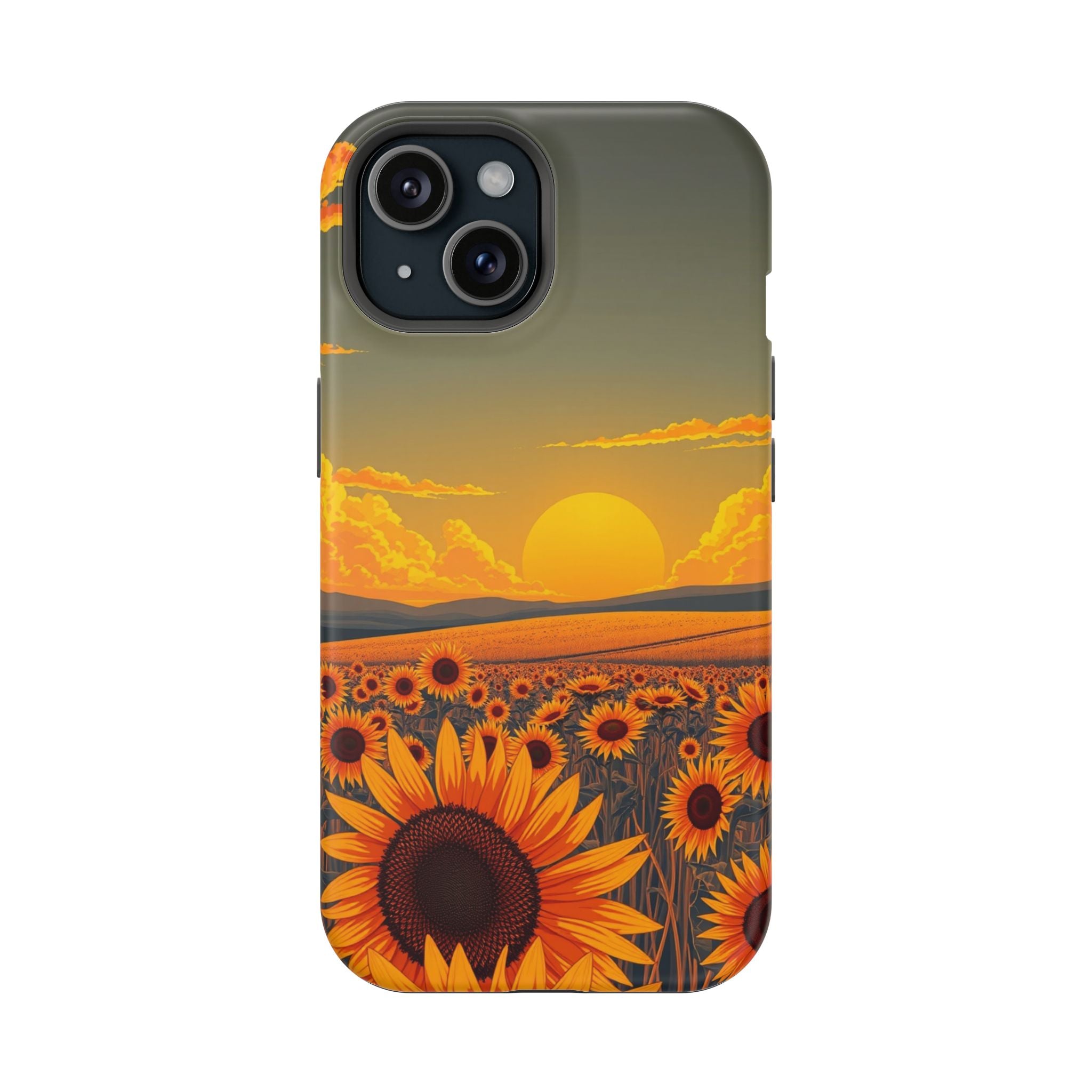 iPhone Vibrant Sunflower Prairie Design Slim Everyday iPhone Designer · iPhone C