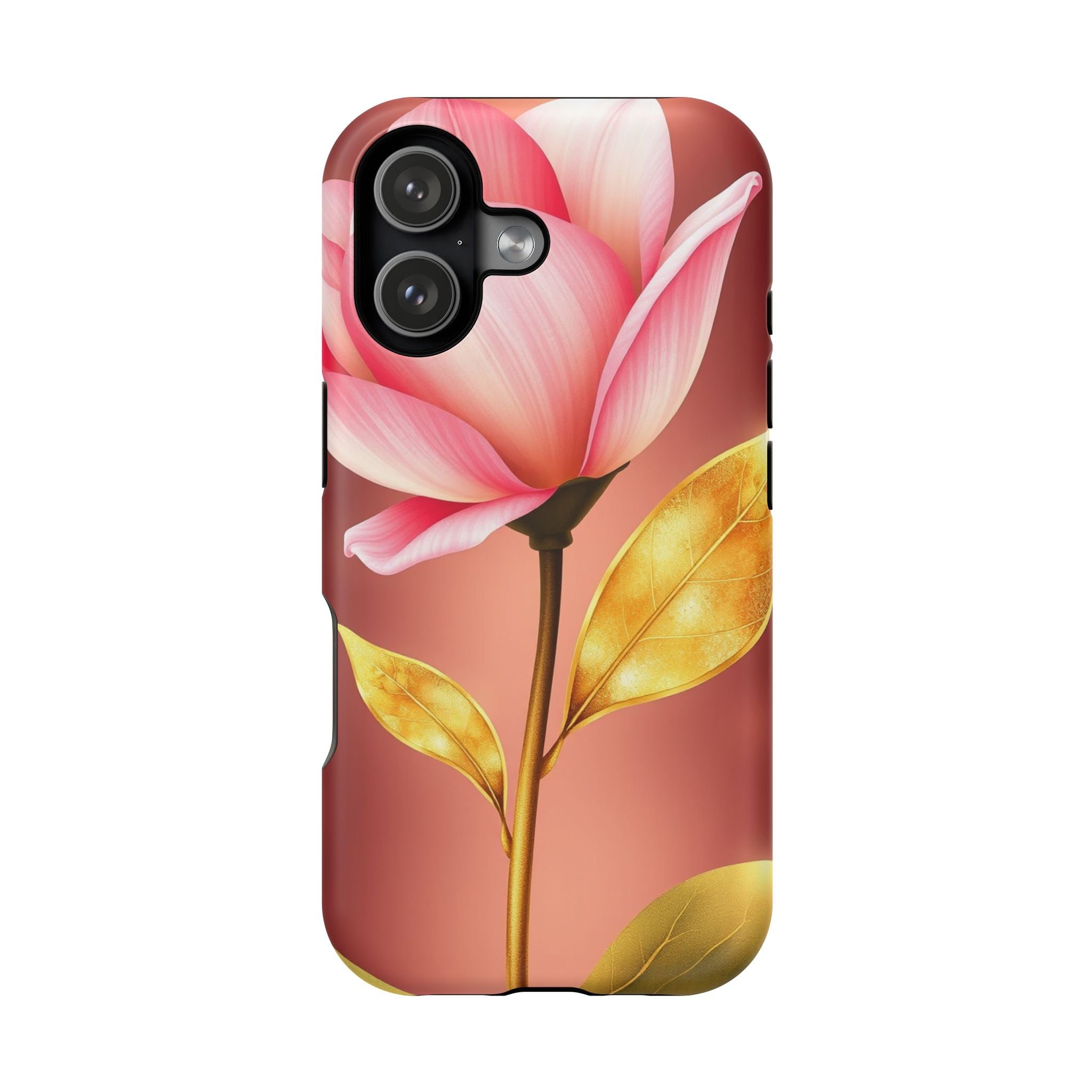iPhone Dreamy Bloom and Leaf Design 14 Slim Everyday Designer Case · iPhone Case
