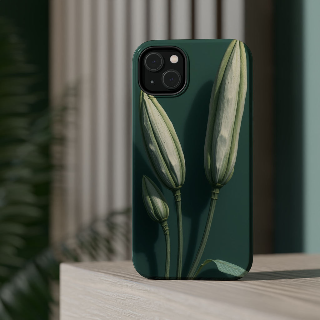 iPhone Botanical Illustration Grunge Distressed Soft iPhone Finish · iPhone Case