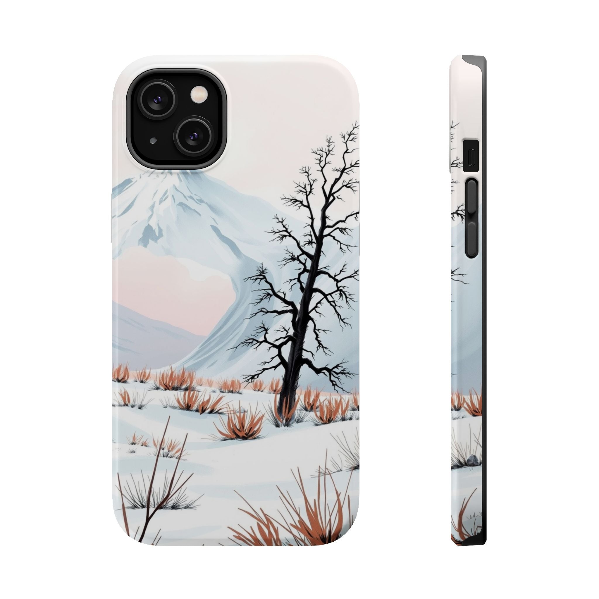iPhone Radiant Arctic Tundra Design Slim Everyday Designer Case · iPhone Case