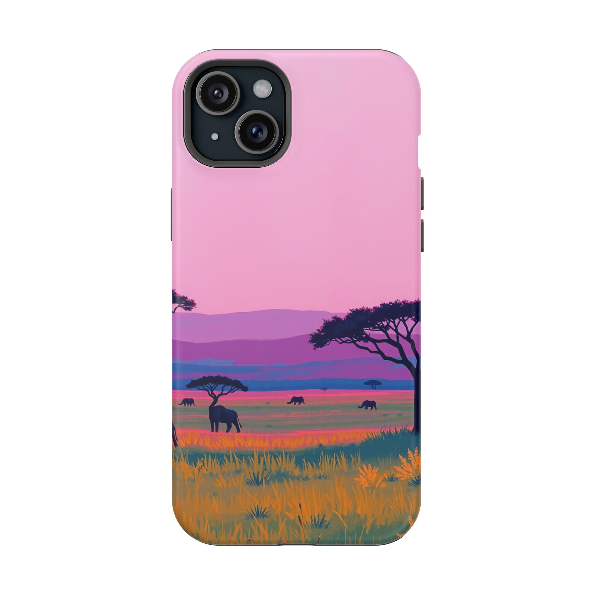 iPhone Savanna Horizon Electric Art Slim Everyday Designer Case · iPhone Case
