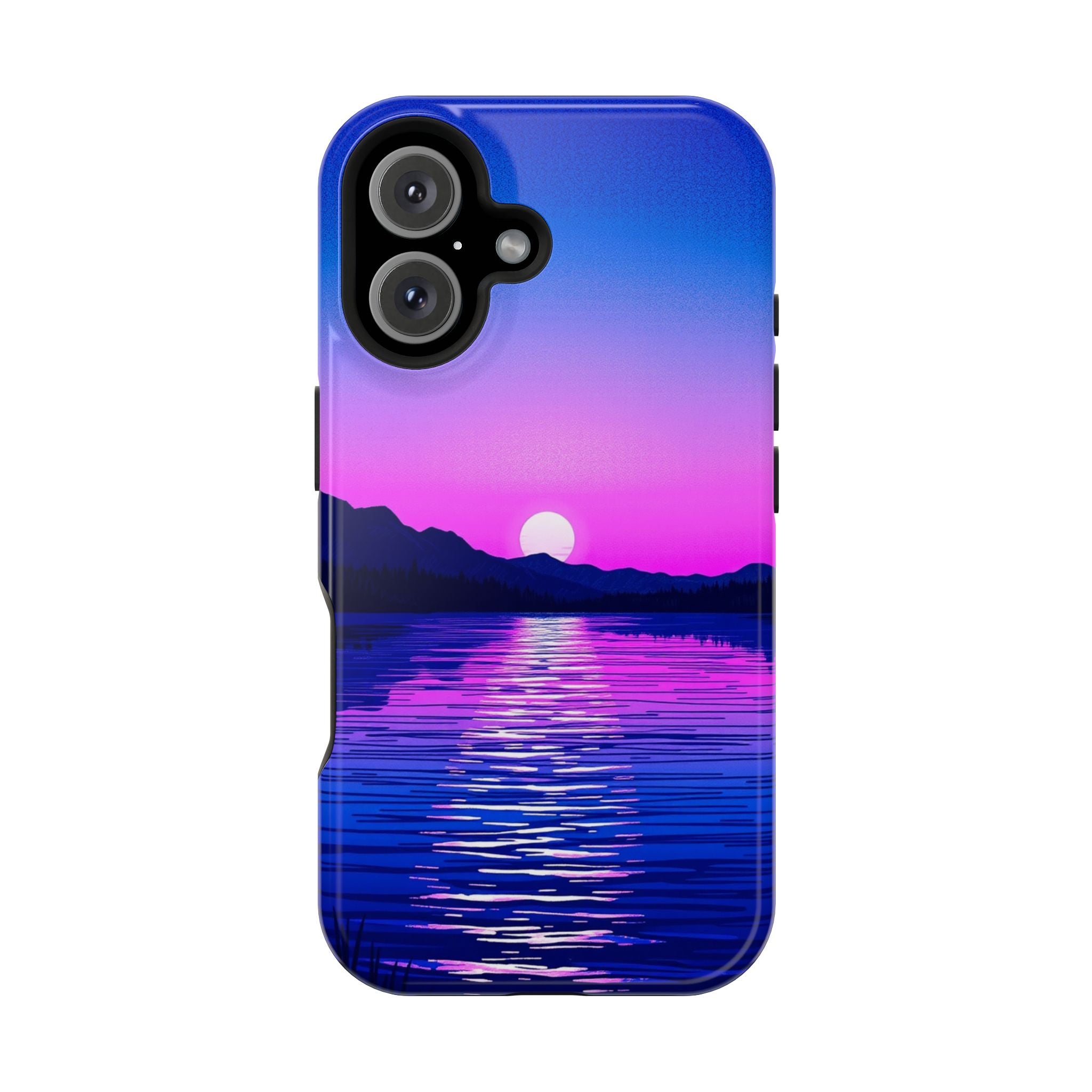 iPhone Indigo And Violet Lake at Twilight Slim iPhone Everyday Designer · iPhone