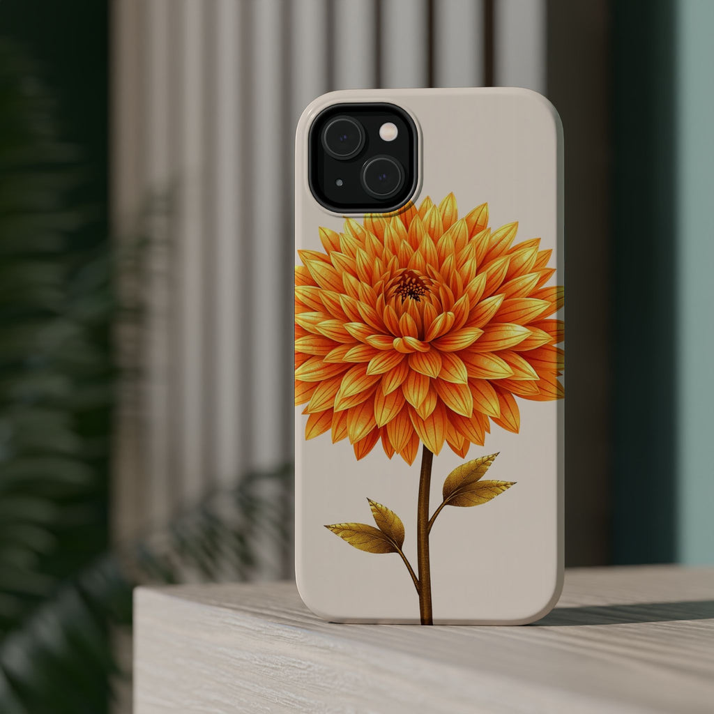 iPhone Chrysanthemum Classic Gold Foil Luxury Slim iPhone Everyday · iPhone Case