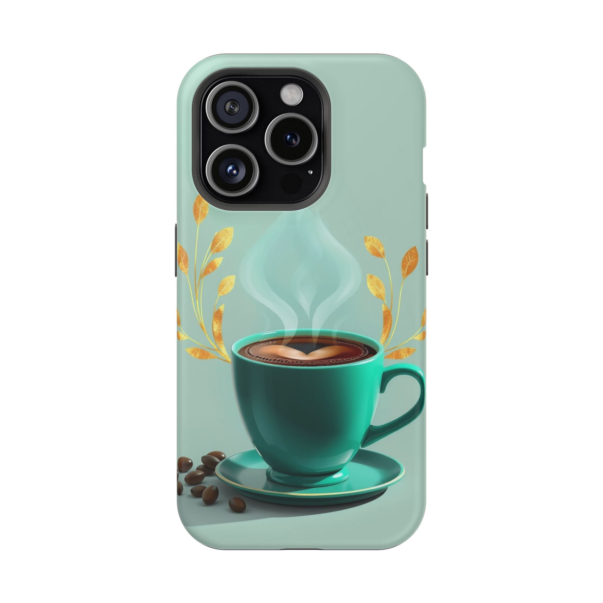 iPhone Radiant Emotional Support Coffee Design Soft Finish Everyday Case · iPhon