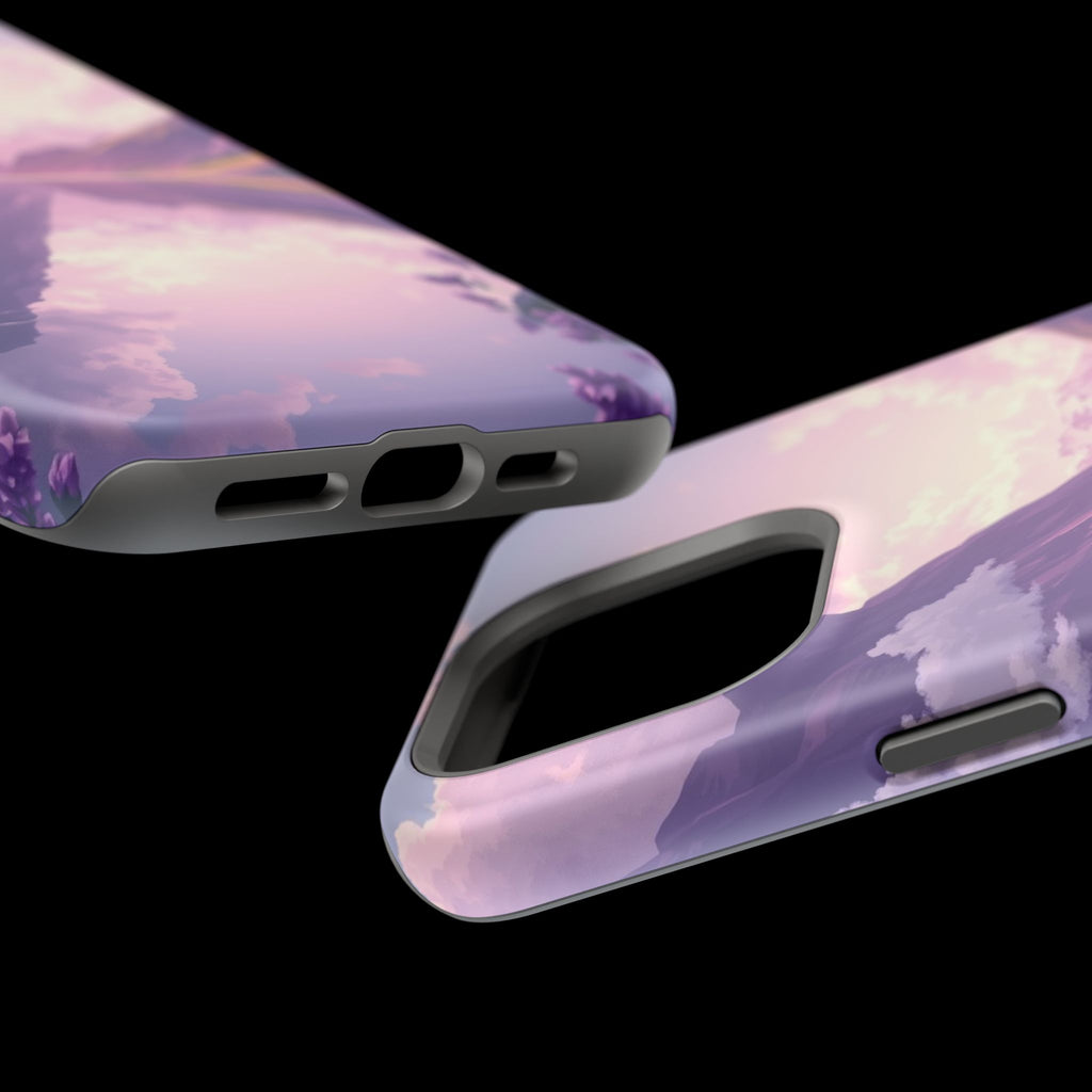 iPhone Lavender And Pearl Fjord Reflection Slim iPhone Everyday · iPhone Case