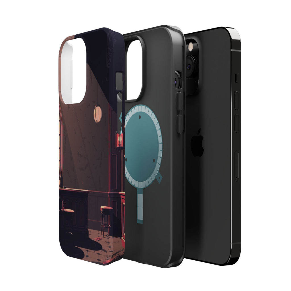 iPhone Speakeasy Dark Grunge Distressed Slim Everyday Designer Case · iPhone Cas