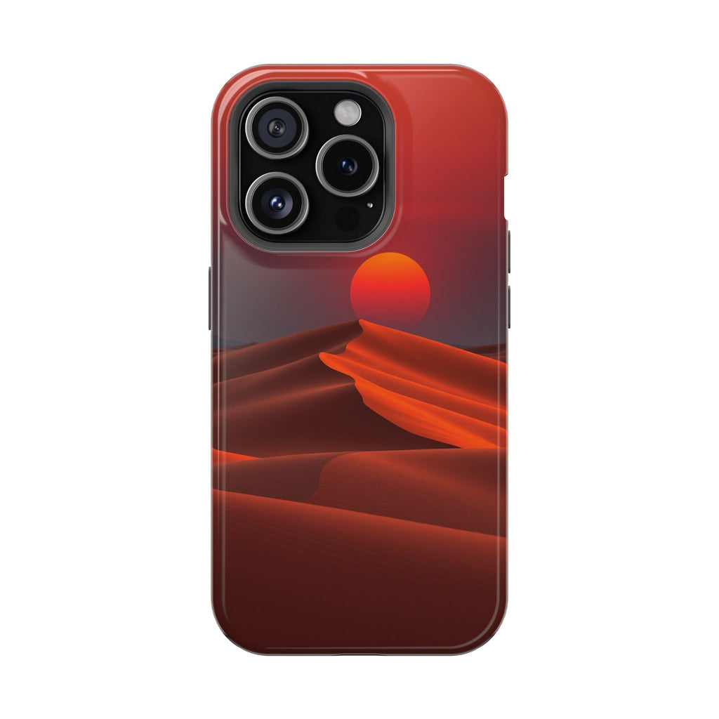 iPhone Sand Dunes at Dusk Electric Art Slim Everyday Designer Case · iPhone Case