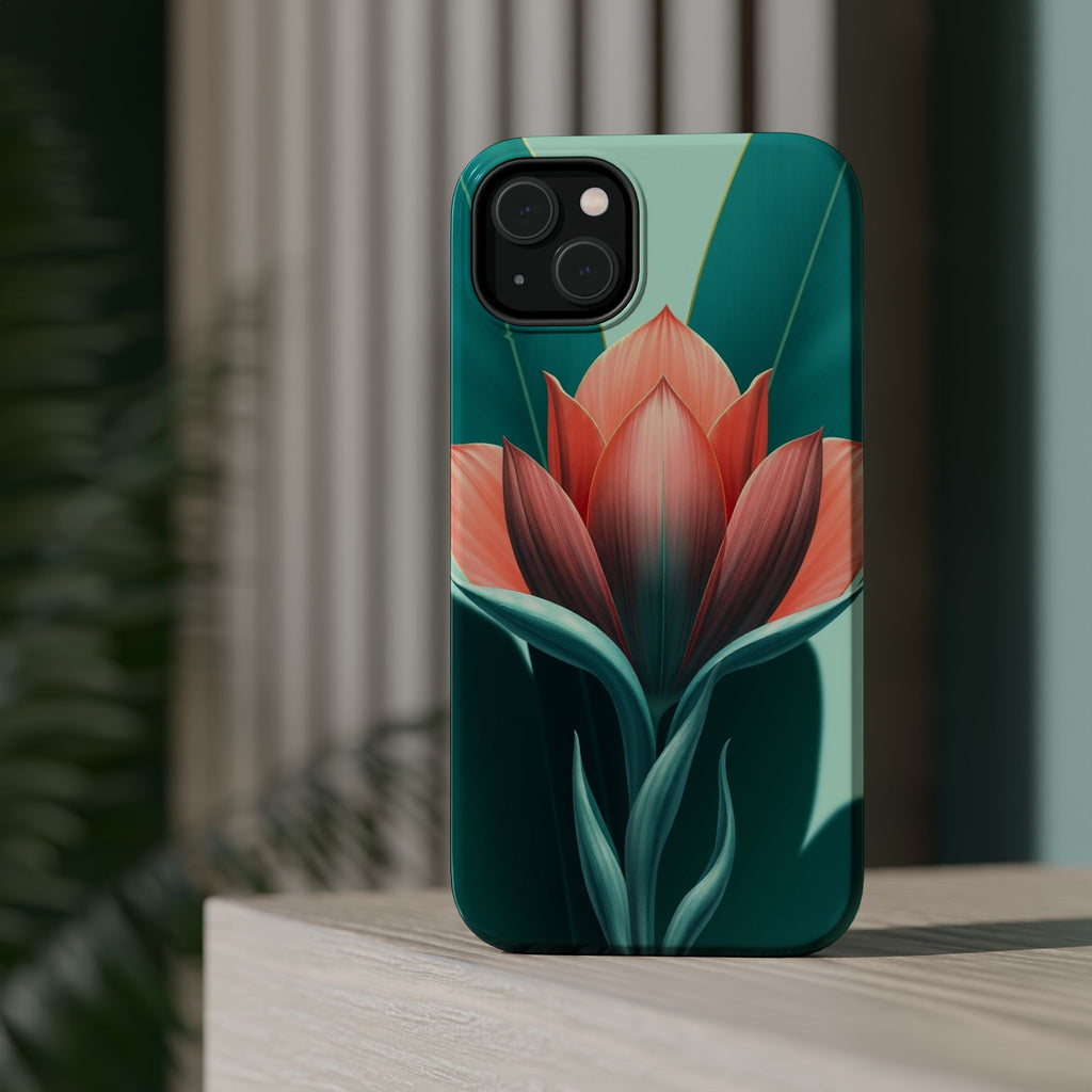 iPhone Dreamy Botanical Illustration Design Soft iPhone 14 Finish · iPhone Case