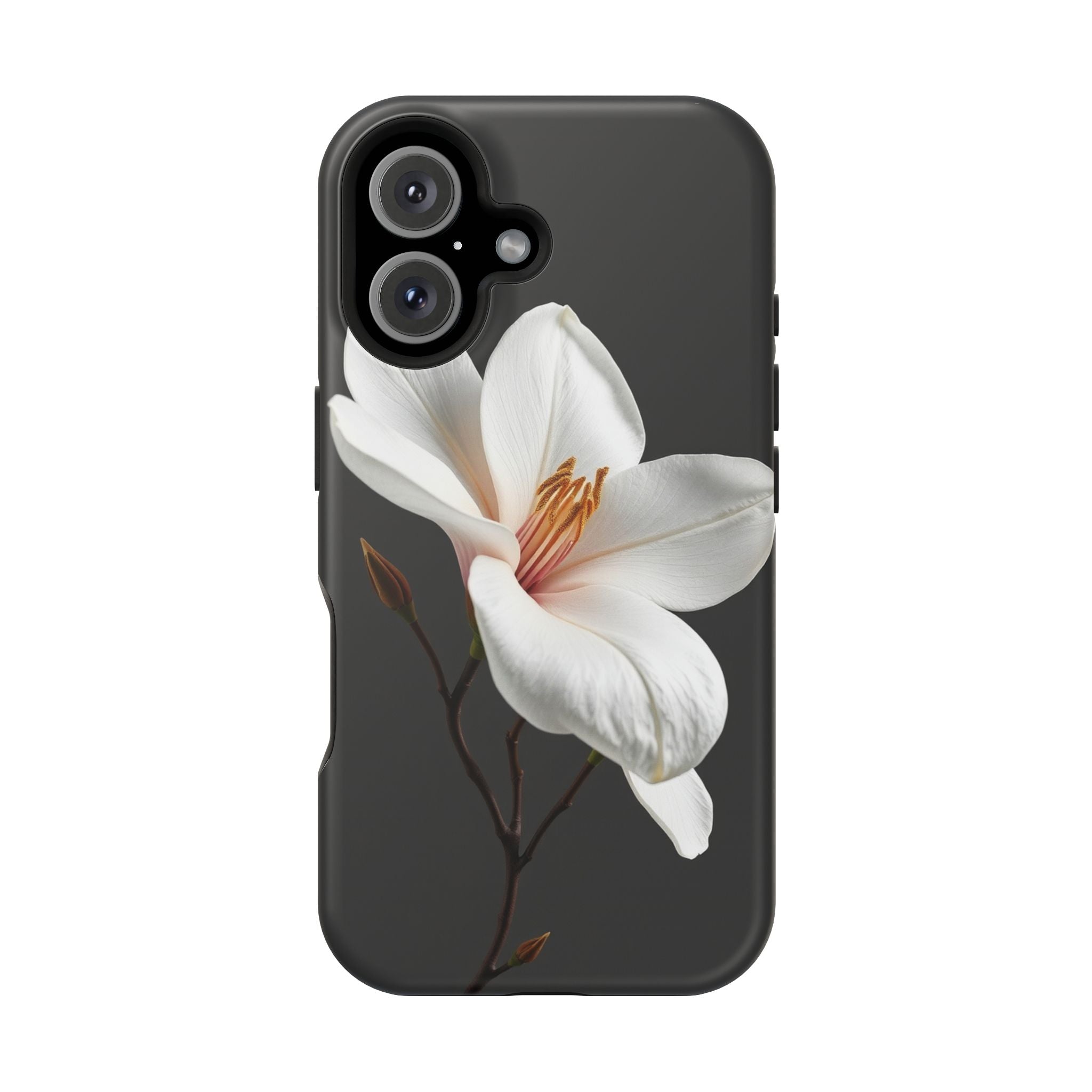 iPhone Earthy Magnolia Dream Design Slim Everyday Designer Case · iPhone Case
