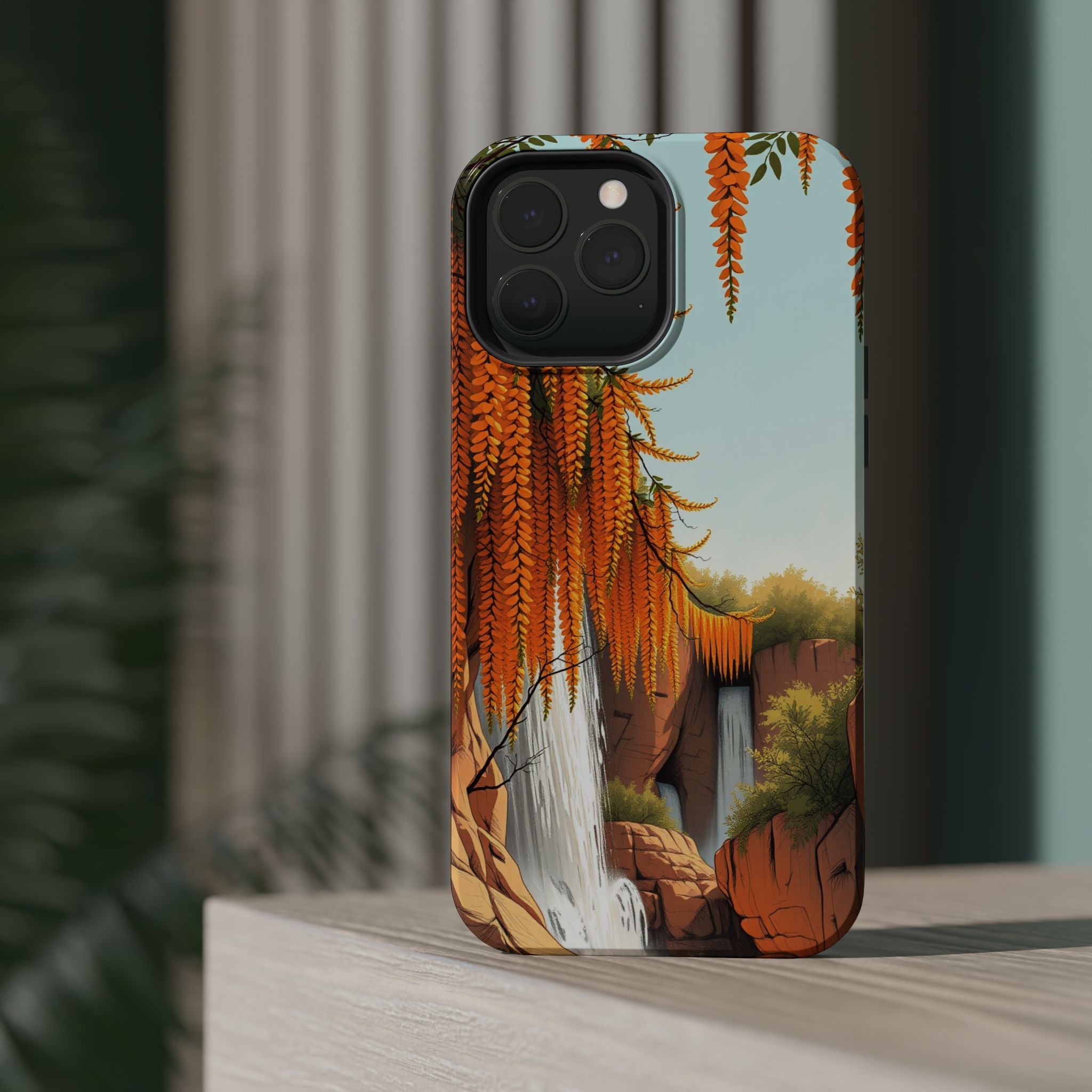 iPhone Wisteria Cascade Mystic Art Bold Modern Everyday Snap Case · iPhone Case